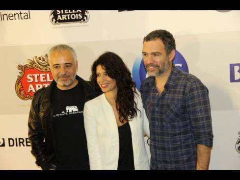 Javier Fuentes León, Angie Cepeda y Salvador del Solar